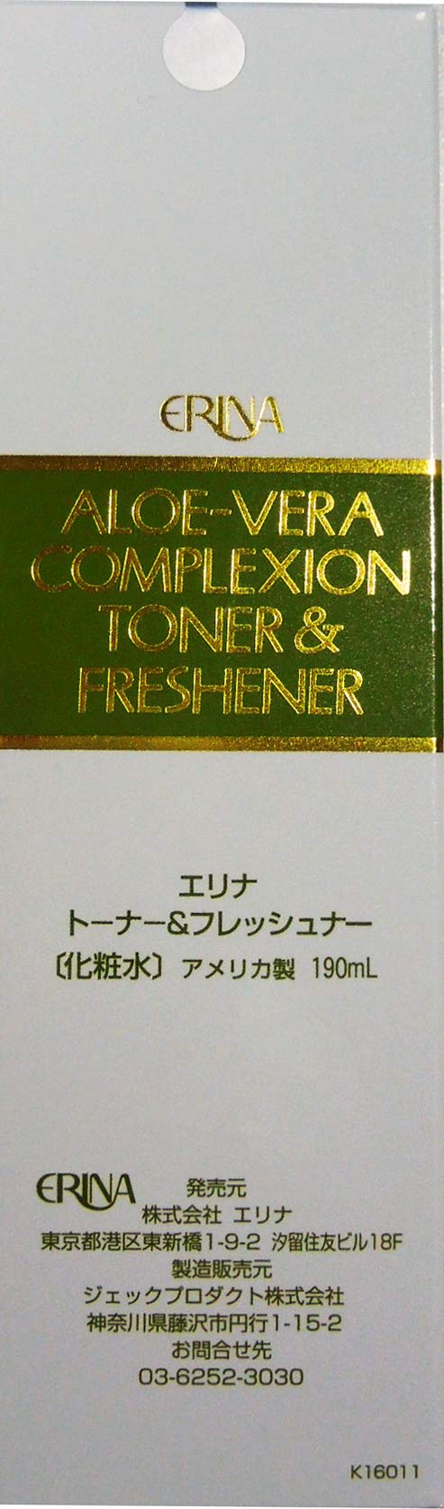 Amazon | エリナ トーナー&フレッシュナー 化粧水 190mL | エリナ