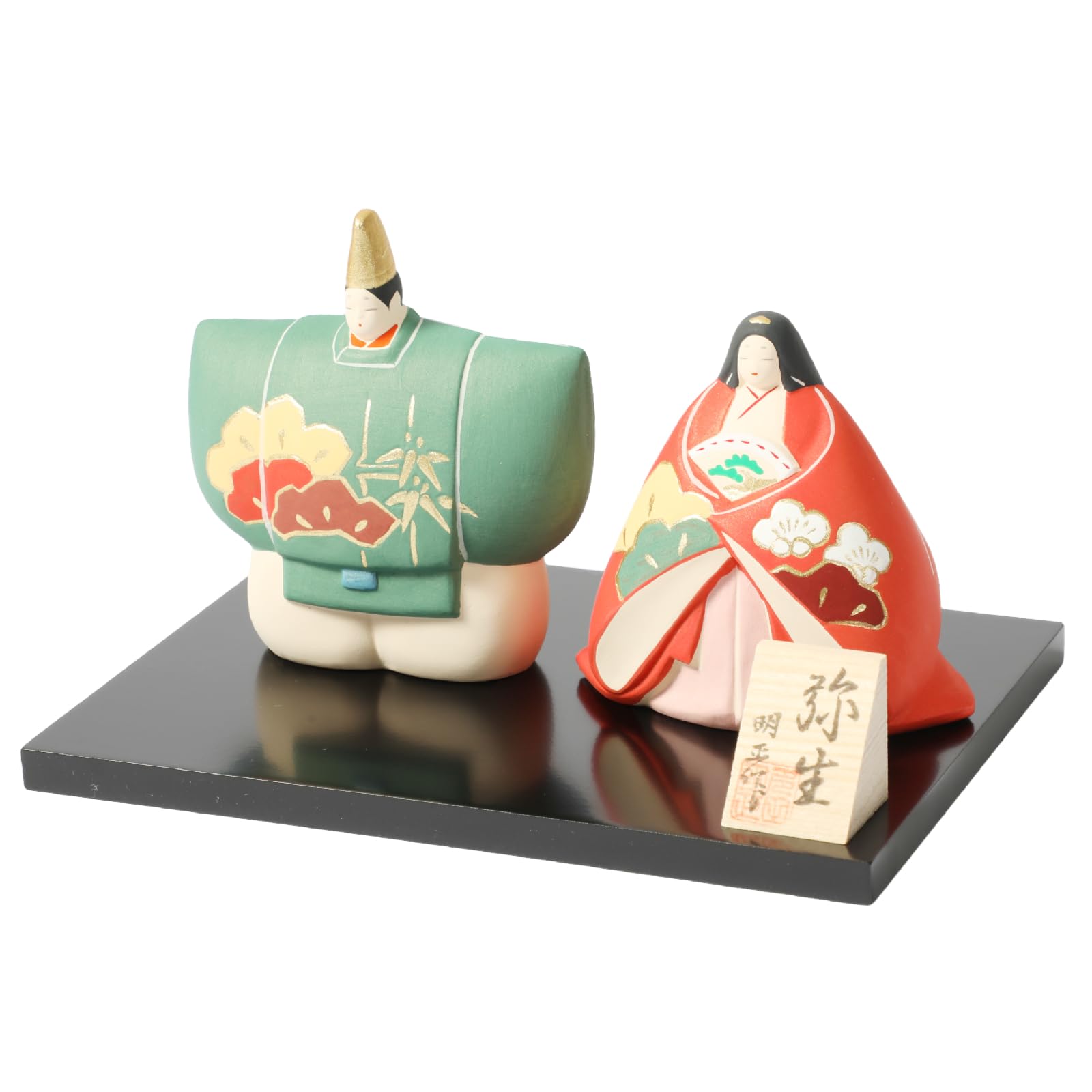 Amazon.co.jp: 博多人形 立雛 弥生 多田明正作 立ひな 立ち雛 雛人形