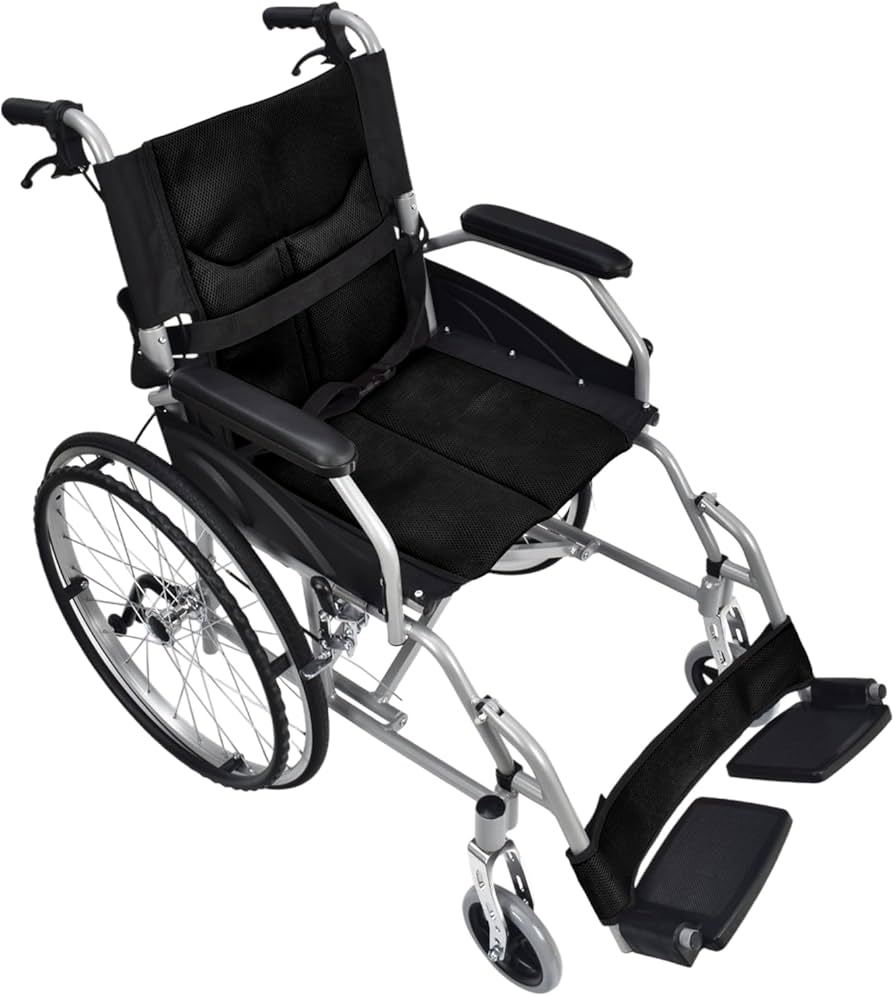 Amazon | 車椅子 軽量 コンパクト 自走介助 車いす 車イス 軽量車椅子