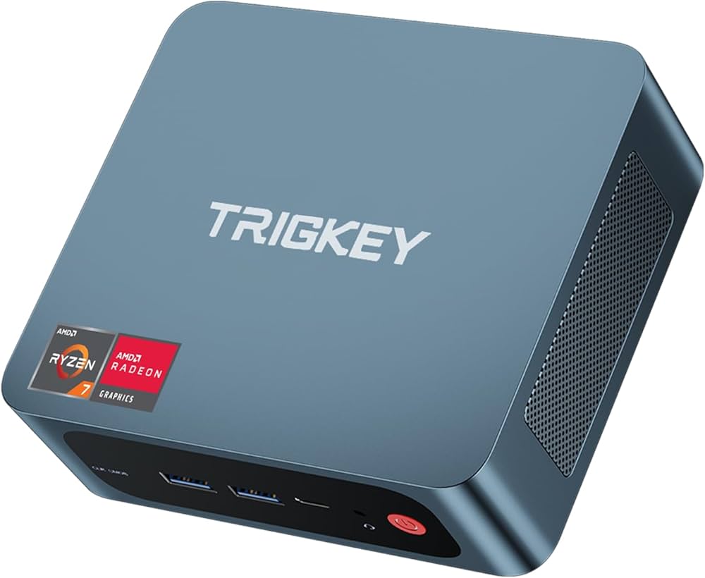 Amazon.co.jp: ミニPC Ryzen 7 TRIGKEY Speed S5 Pro R7-5700U(8コア16