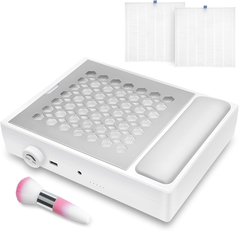 Amazon.com: Madenia Powerful Nail Dust Collector - Brushless Quiet