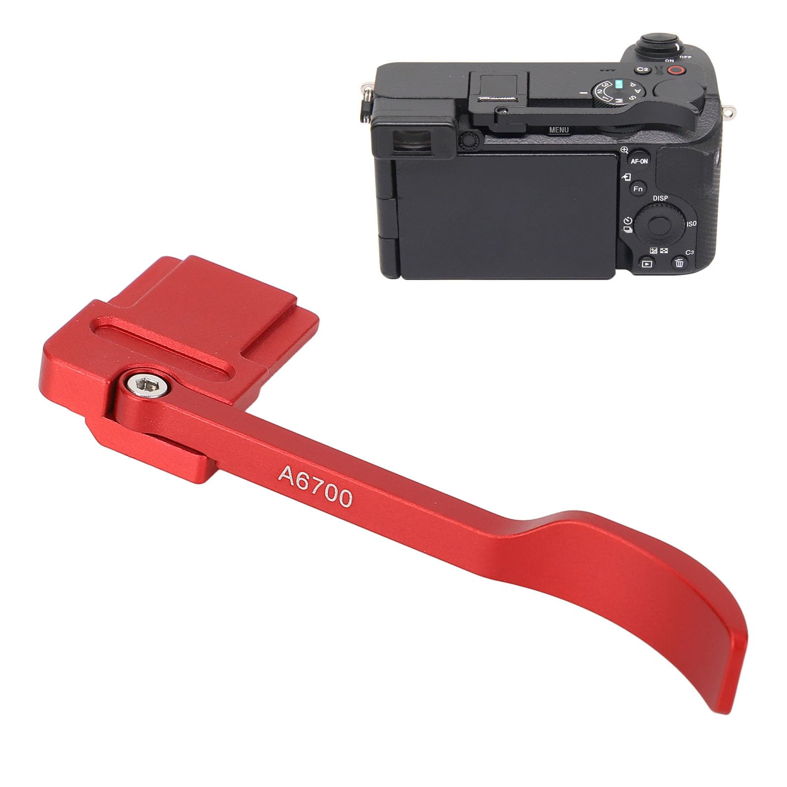 Amazon | カメラサムアップグリップ、A6700アルミニウム合金設計の
