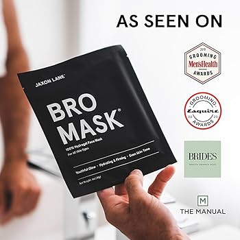 Amazon.com : JAXON LANE BRO MASK Premium Korean Face Mask for Men