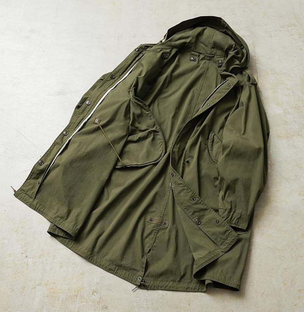 Amazon | [WAIPER] 米軍 M-51 フィッシュテールパーカー モッズコート