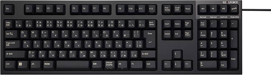 Amazon.co.jp: REALFORCE R3S キーボード 標準スイッチ 有線 フル 45g