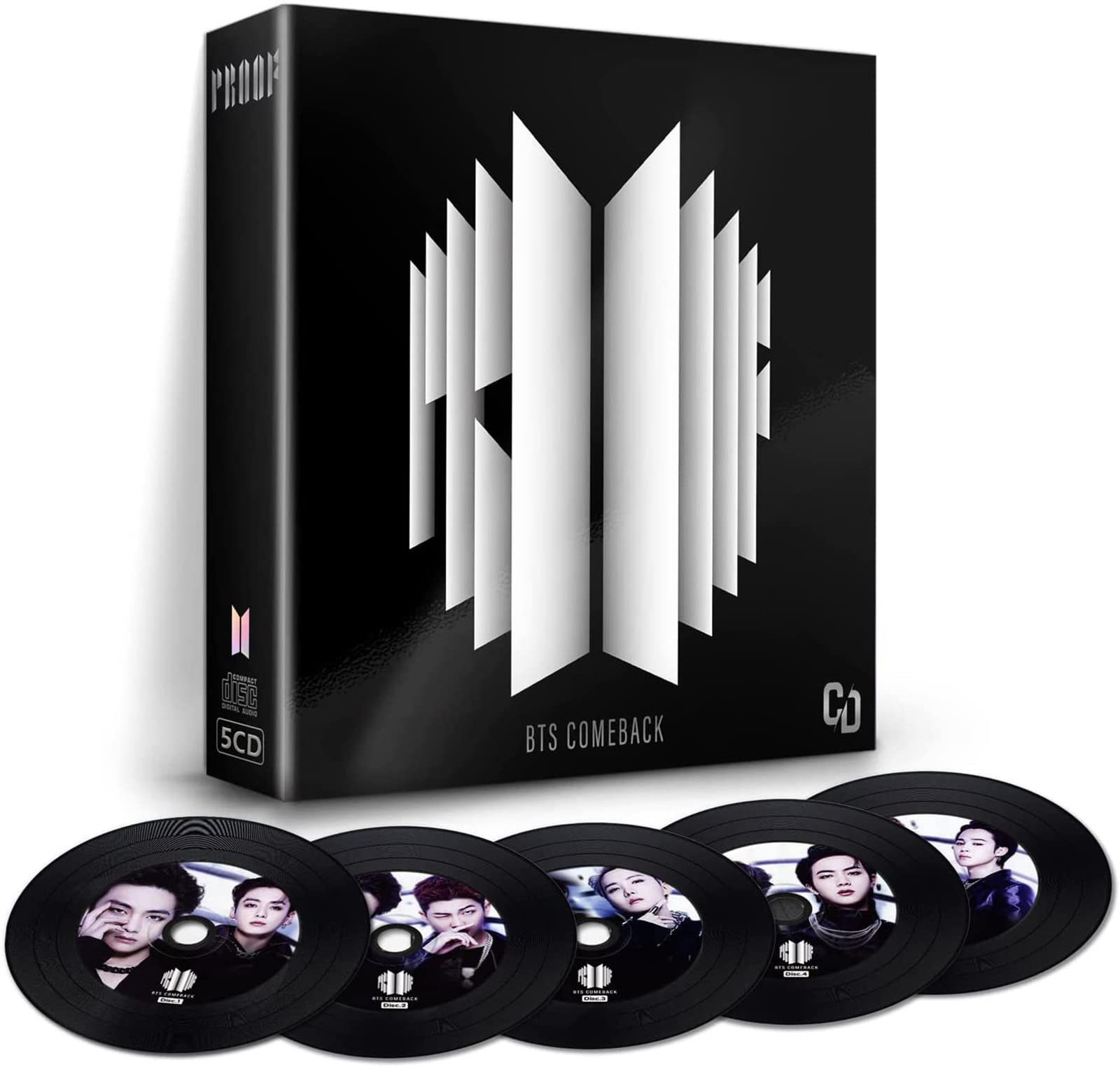 Amazon.co.jp: Bts cd 最新 2022年新曲 防弾少年団 完全版 100新曲 bts