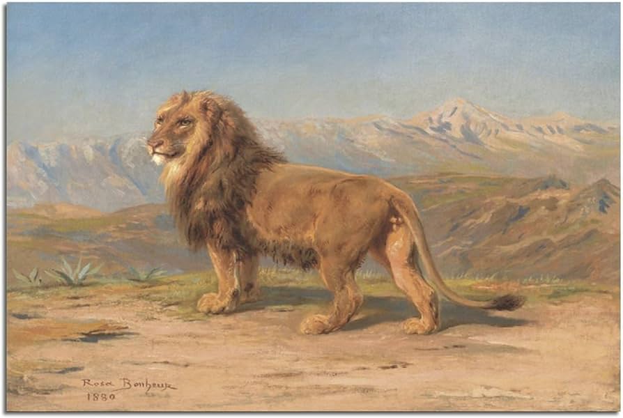 Amazon｜ローザ・ボヌール（Rosa Bonheur）の絵画を完全収録。『強力な