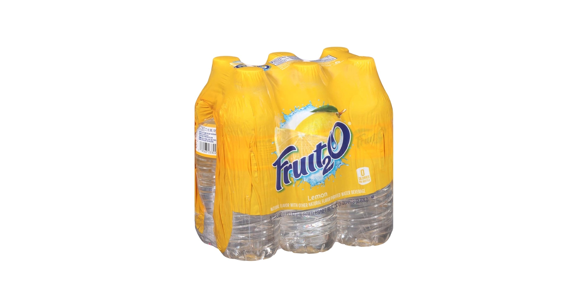 Amazon.com : Fruit2O Zero Calorie Flavored Water, Lemon, 6 Count