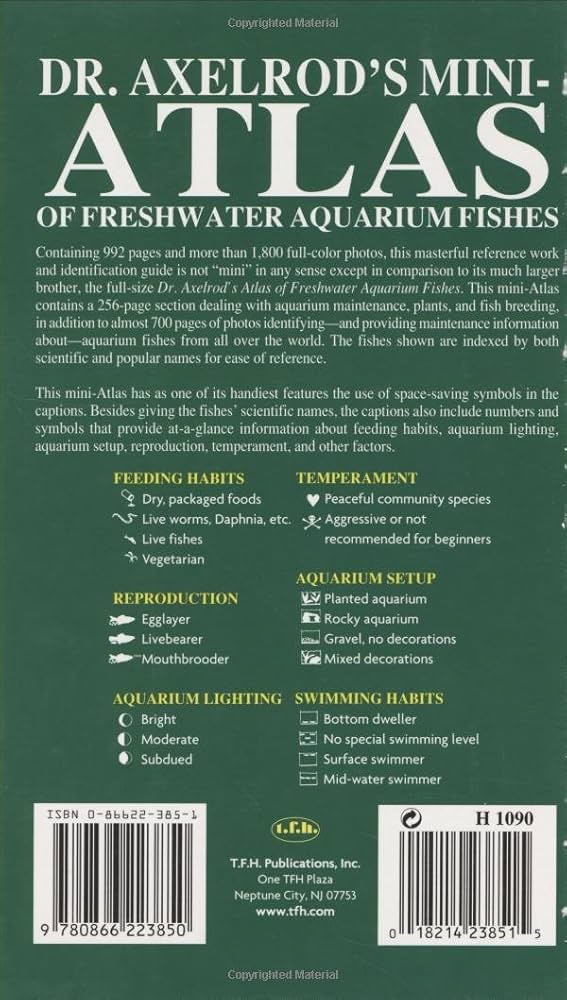 Dr. Axelrod's Mini-Atlas of Freshwater Aquarium Fishes: Axelrod