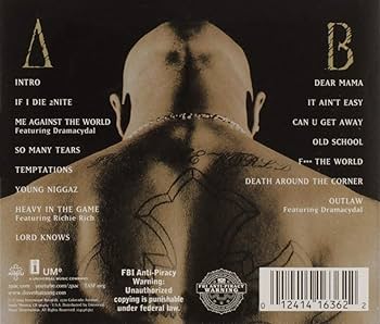 2Pac - Me Against The World (CD) - Amazon.com Music