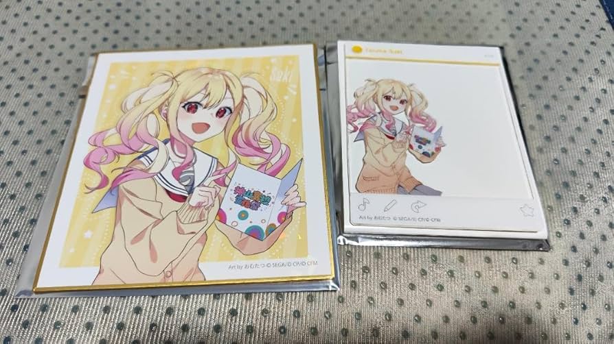 プロセカ 天馬咲希 ミニ色紙 33B 3枚セット プロセカ 天馬咲希 ミニ