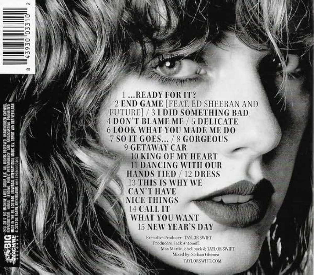 Taylor Swift - Reputation [CD] - Amazon.com Music