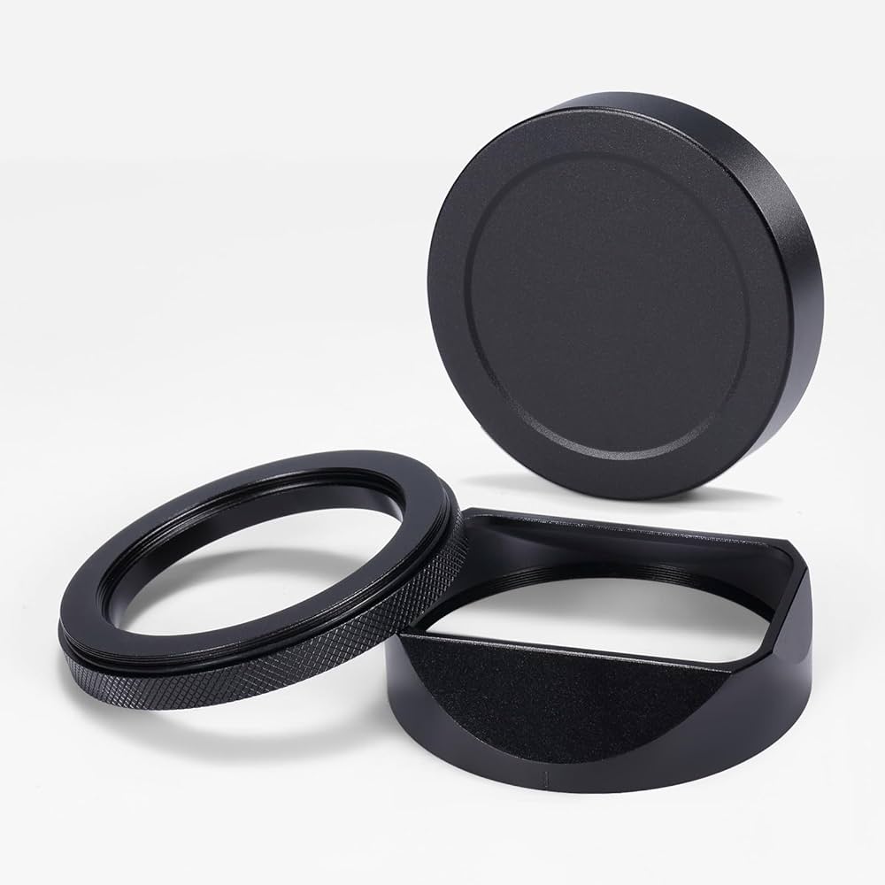 Amazon | メタルスクエアレンズフード（キャップ付き）、Nikkor Z 40mm