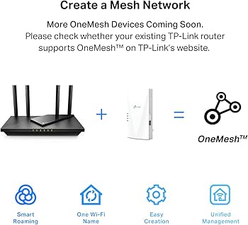 Amazon.com: TP-Link AX1800 WiFi 6 Extender Internet Booster