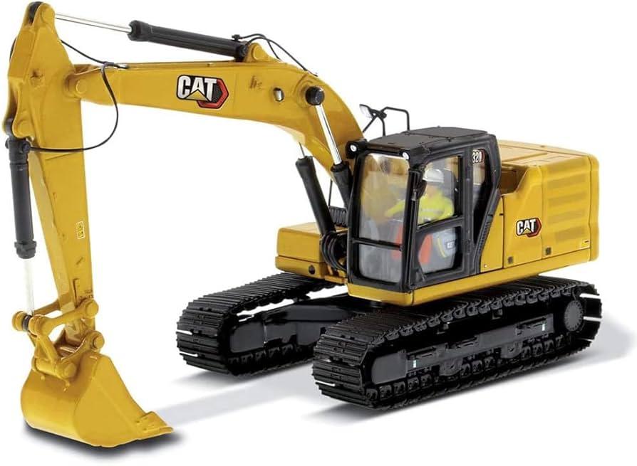 Amazon | ダイキャストマスター 1/50 ハイラインシリーズ Cat 320 油圧