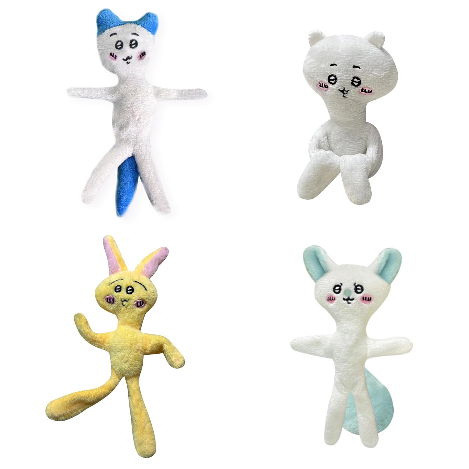 Amazon.co.jp: キーホルダー ぬいぐるみ うさぎ ハチワレ モモンガ