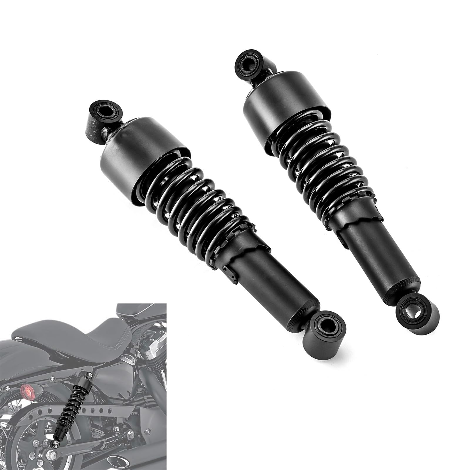 Amazon.co.jp: 調整可能なローダウンサスペンションリアショック