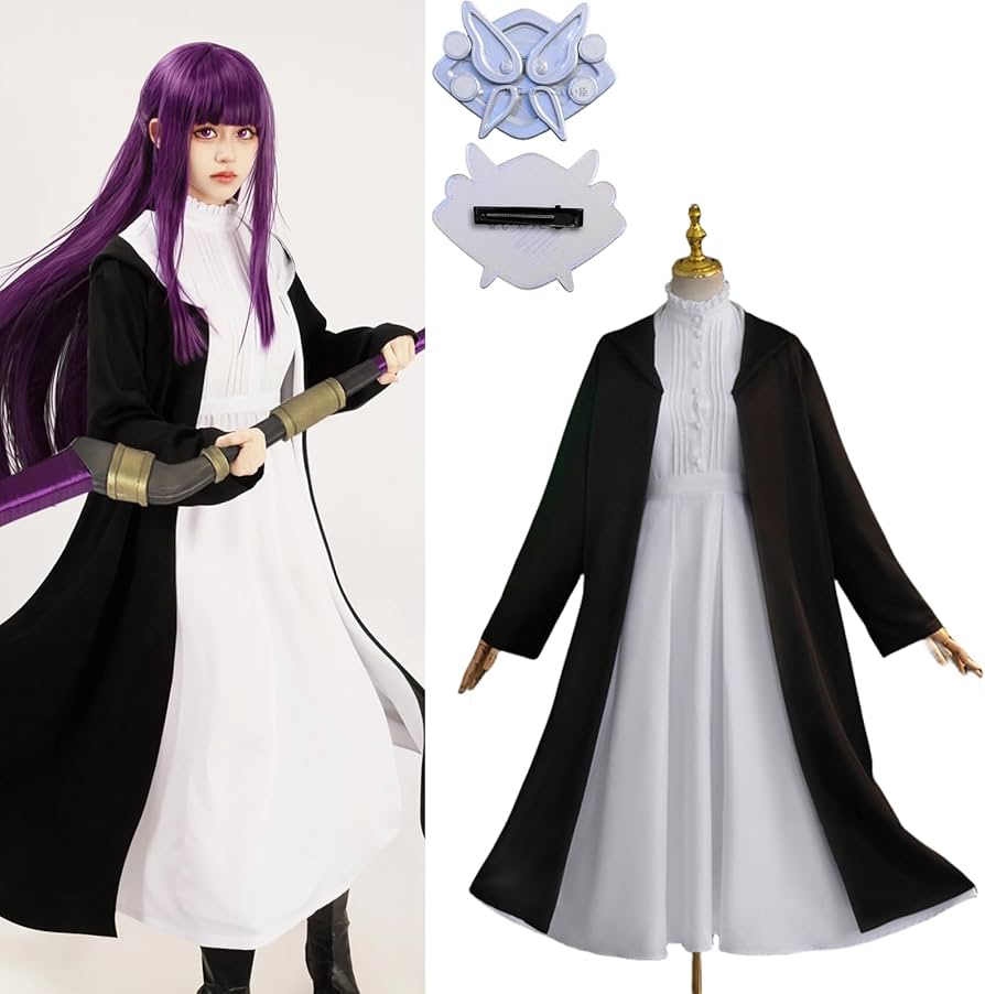 Amazon.co.jp: [Acosdary] コスプレ衣装 フェルン ウィッグ/髪飾り/靴