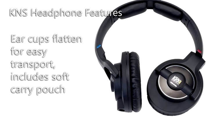 Amazon.com: KRK KNS 8400 On-Ear Closed Back Circumaural Studio