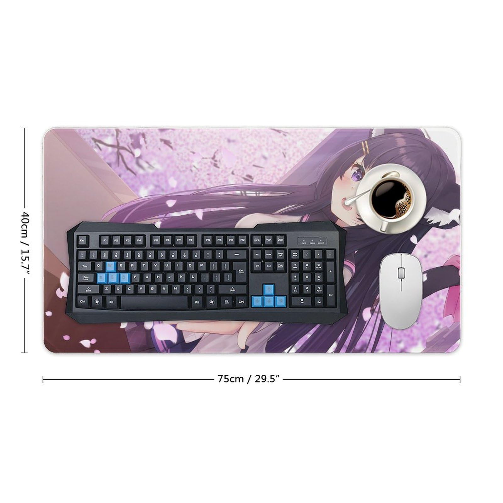 Amazon.co.jp：マウスパッド 大型 VTuber れいきら マウス用パット