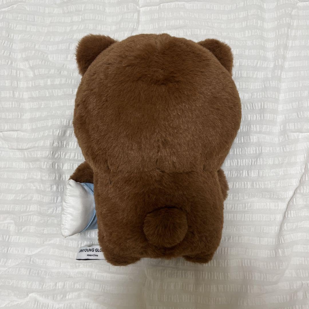 Amazon.co.jp: 韓国限定 ナガノのくま 自分ツッコミくま 冬眠中