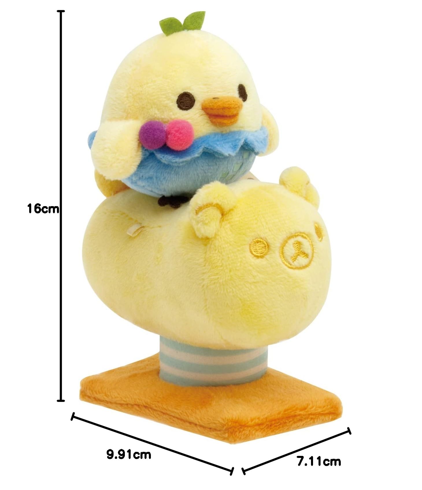 Amazon.co.jp: リラックマ おかしな遊園地 てのりぬいぐるみセット