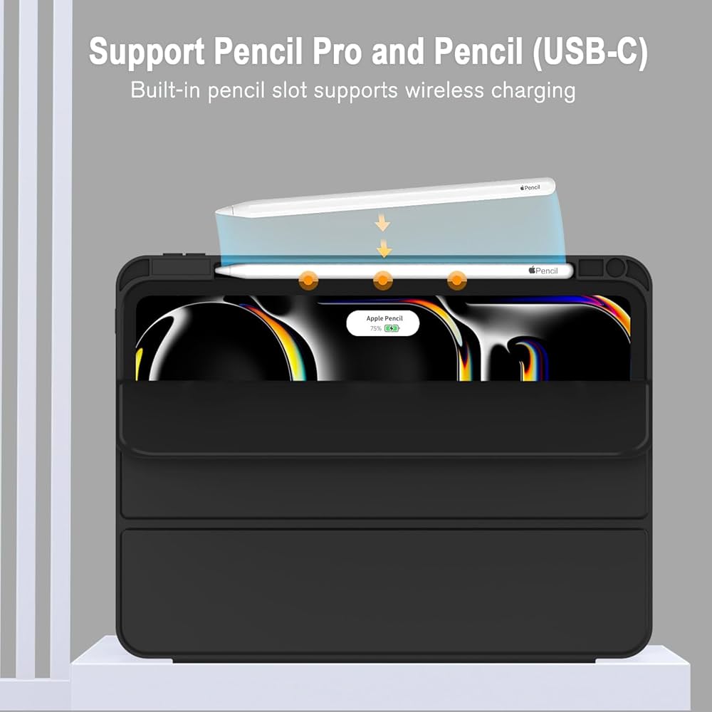 Amazon.com: ZryXal New iPad Pro 13 Inch Case (M5) 2025 / (M4) 2024