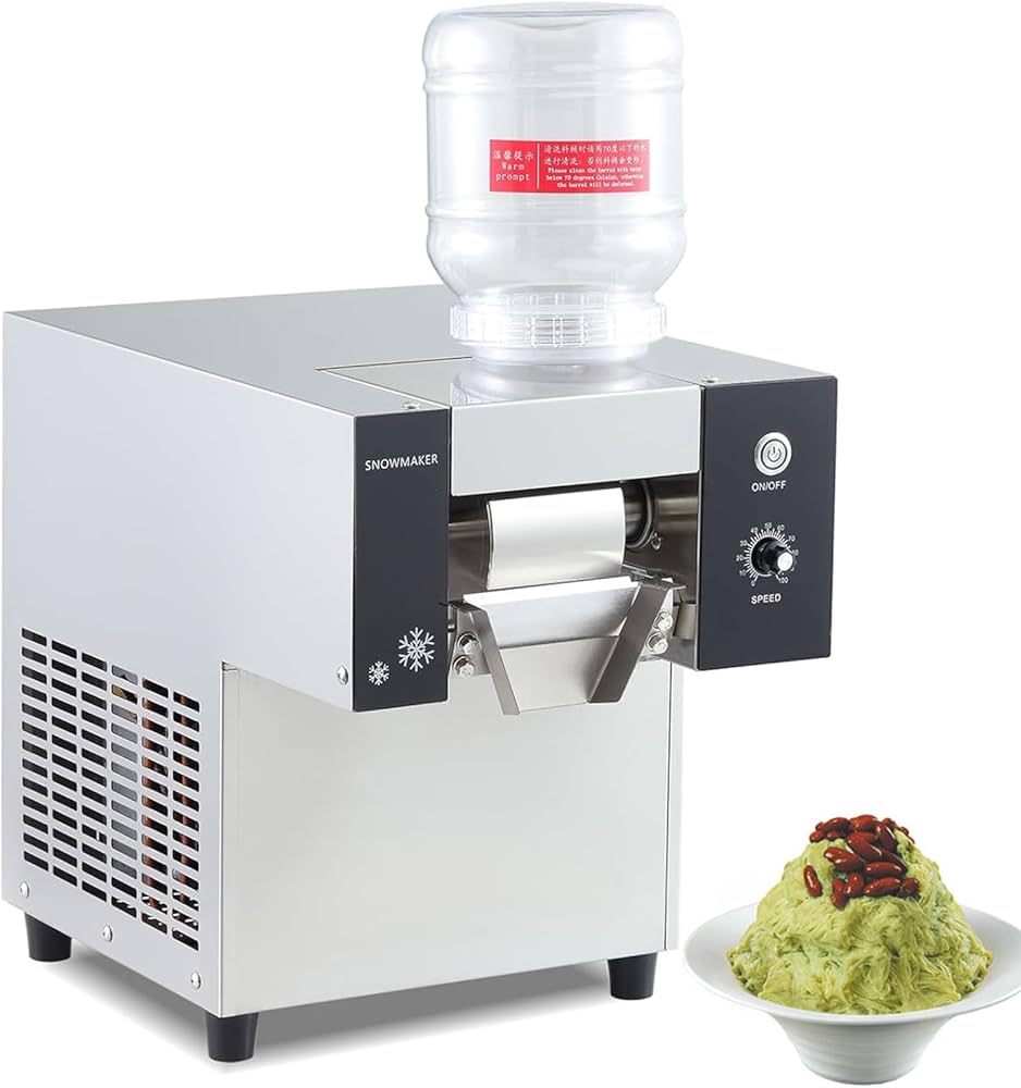 かき氷機 スノーフレークシェイバー Amazon.co.jp: かき氷も軽々削れる