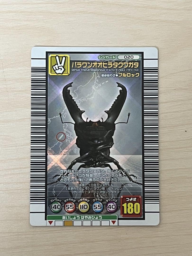 Amazon.co.jp: パラワンオオヒラタクワガタ ムシキングカード : おもちゃ