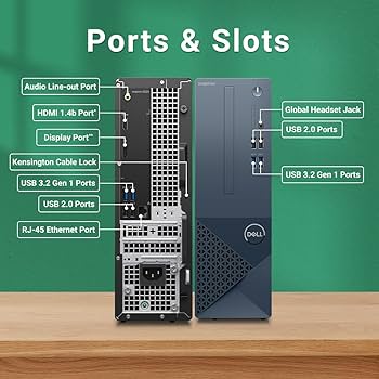 Dell Inspiron 3020S Windows 11 Home Desktop,Intel 13Th Gen Core I7