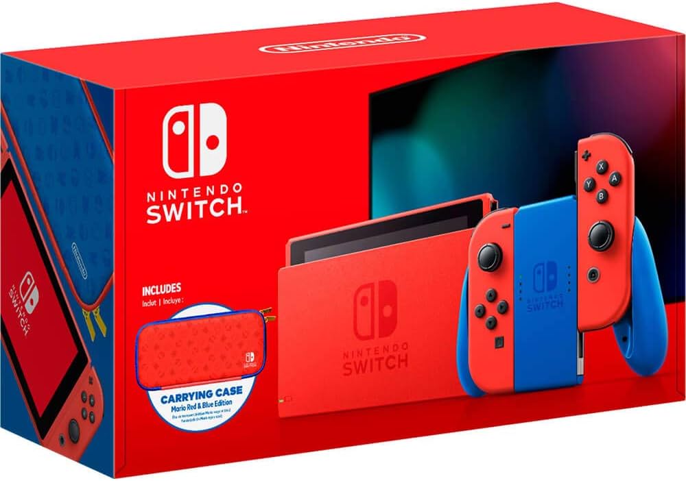 Amazon.co.jp: Nintendo Switch Mario Red & Blue Edition