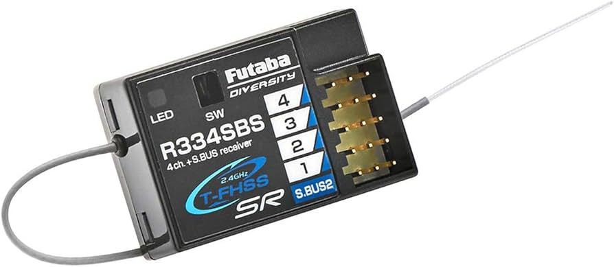 Amazon | Futaba Systems R334SBS S.Bus2 T-FHSS SR HV レシーバー