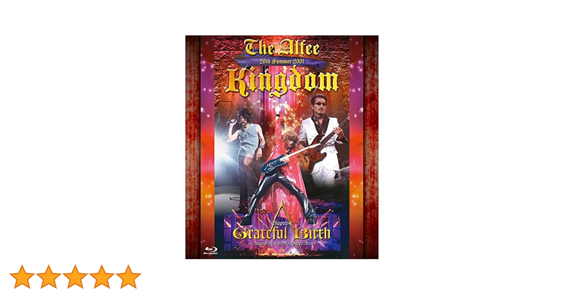 THE ALFEE/20th Summer 2001 Kingdom Chap… 20th Summer 2001 Kingdom