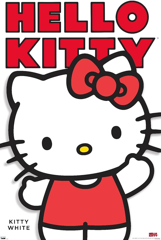 Amazon.co.jp: Trends International ハローキティ - キティ ホワイト