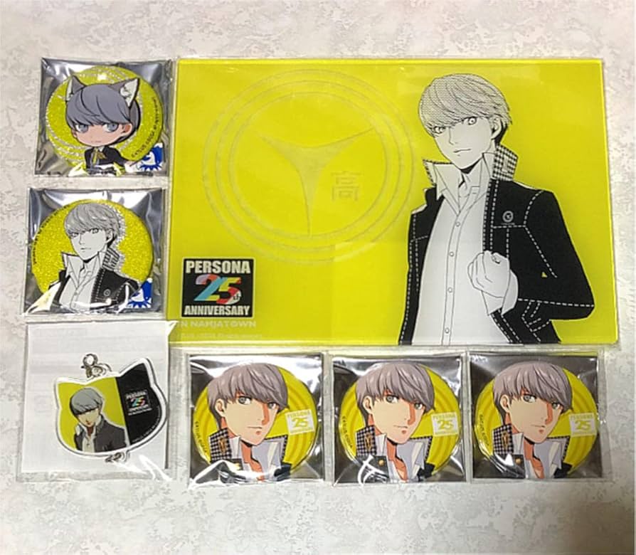 Amazon.co.jp: ペルソナ25周年 P4 主人公 鳴上悠 まとめ売り : ホビー