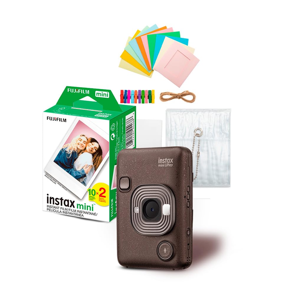 Amazon.com : Fujifilm Instax Mini LiPlay Hybrid Instant Camera and