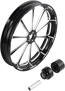 Amazon.co.jp: TCT-MOTORPARTS 21インチ 前輪リム ホイールハブ付き