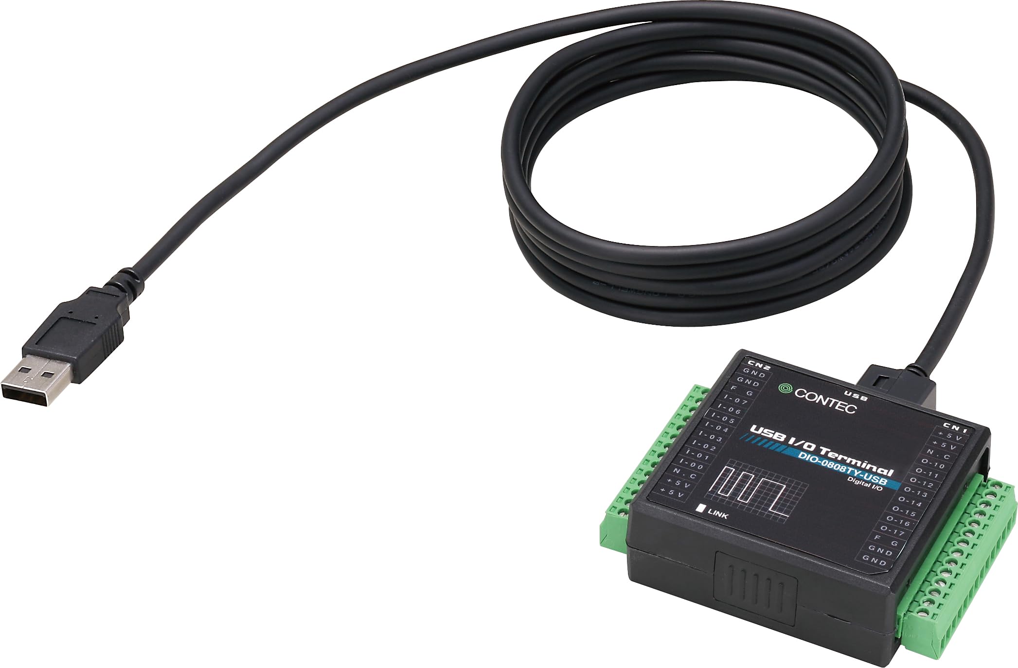 Amazon | USB2.0対応 非絶縁型デジタル入出力ターミナル | コンテック
