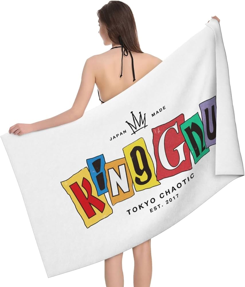 Amazon｜King Gnu キングヌー6 マイクロファイバー バスタオル 大判