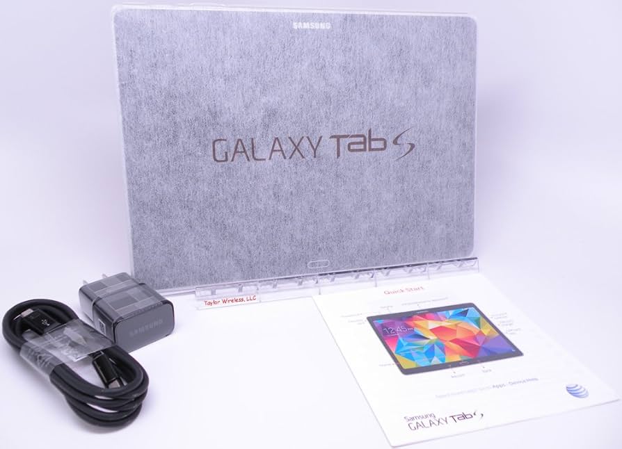 Amazon.com : Samsung Galaxy Tab S 4G LTE Tablet, Charcoal Gray