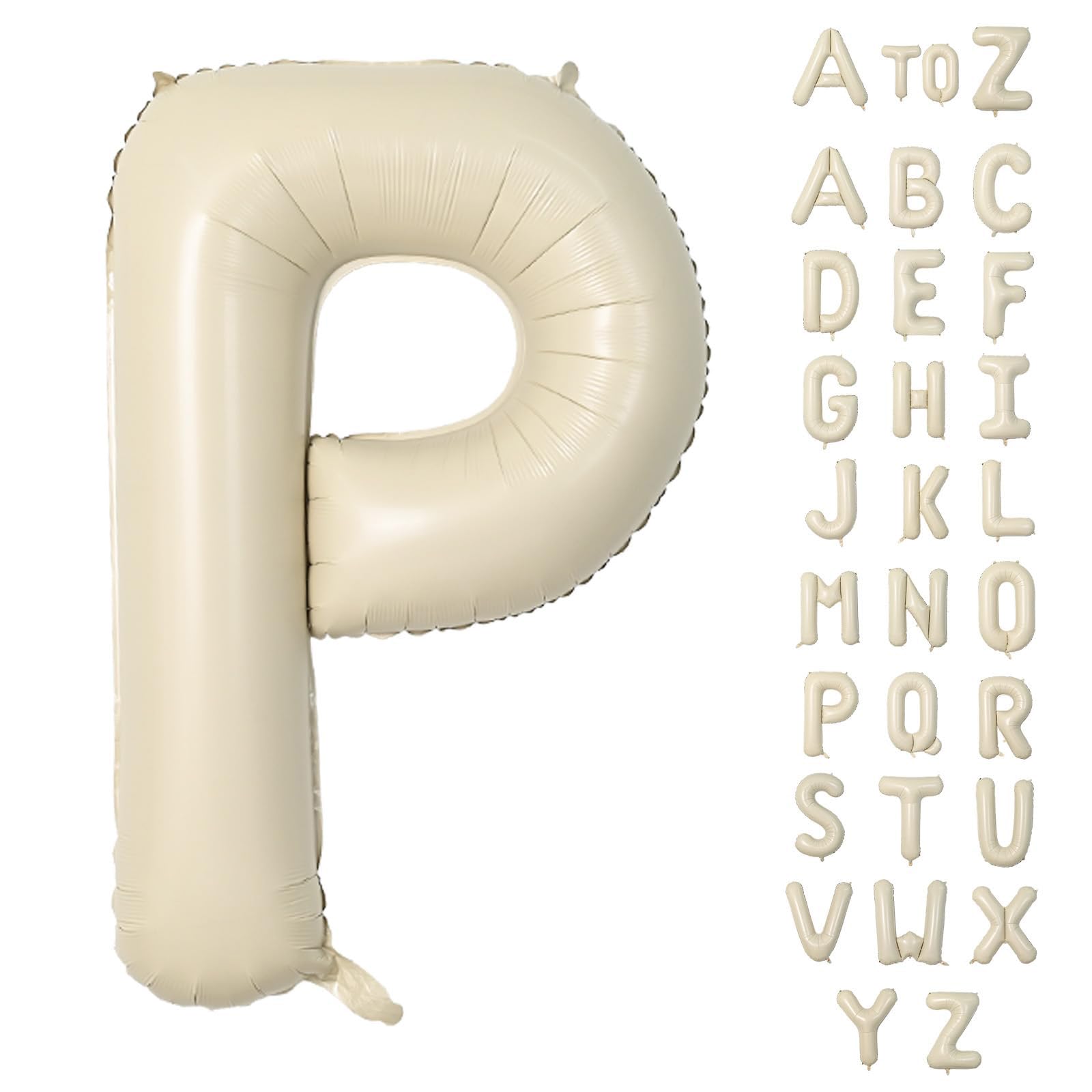 Amazon | Lausatek アルファベット レター バルーン P 英語 文字 40