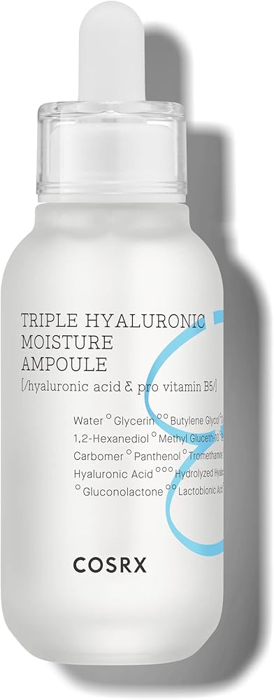 Amazon.com: COSRX Hydrium Triple Hyaluronic Moisture Ampoule, 40ml