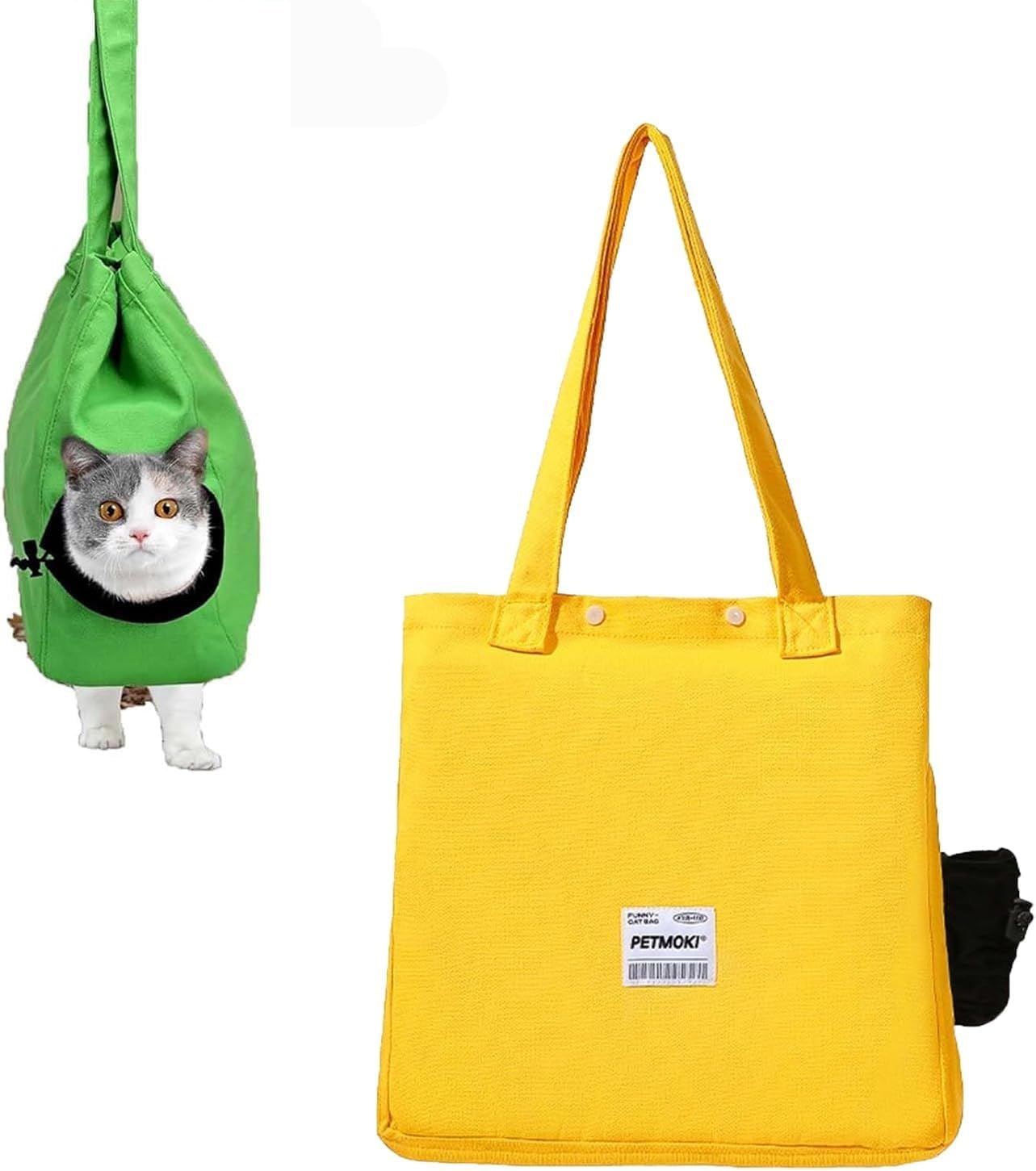 Amazon.co.jp: Petmoki 猫用トートバッグ 猫用トラベルトート