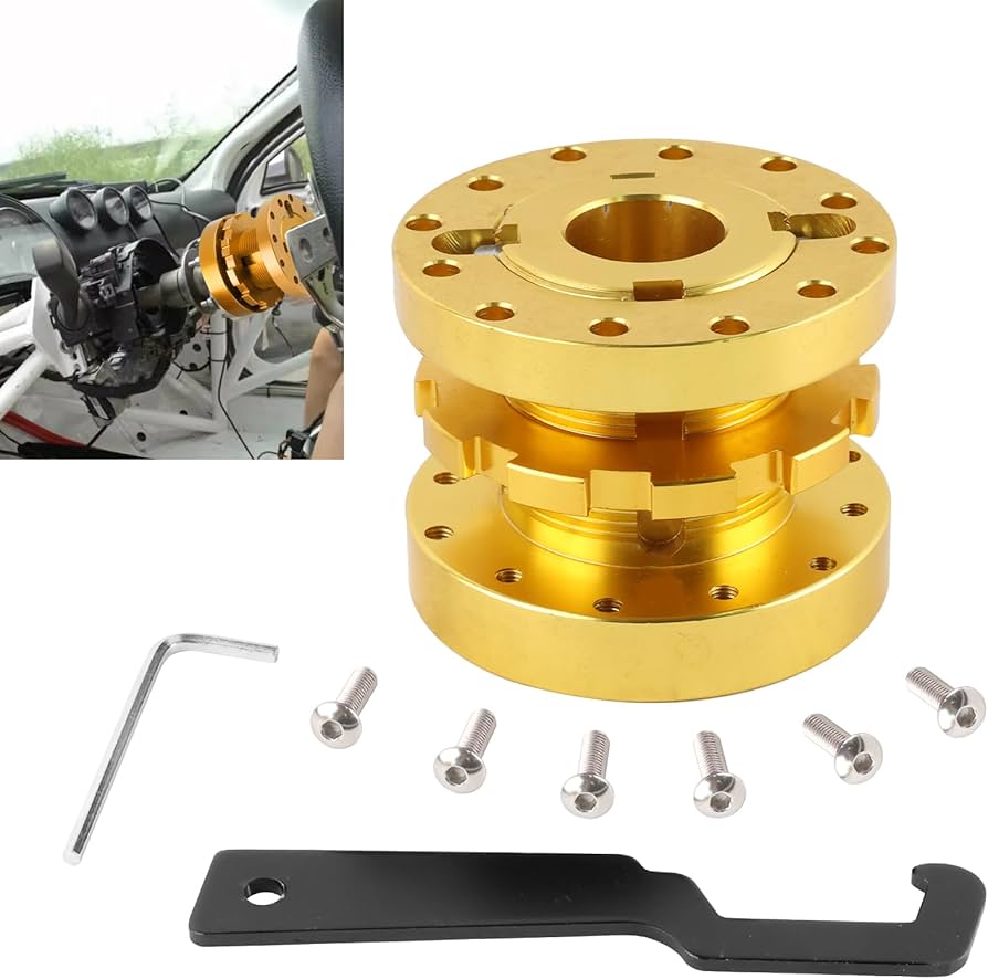 Amazon.co.jp: BAGARAATAN ステアリングボス スペーサー 調整式40mm