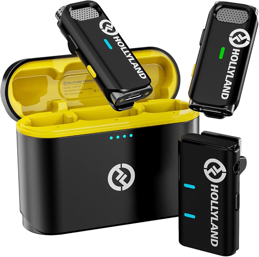 Hollyland Lark M1 2.4GHz Wireless Lavalier Microphone System