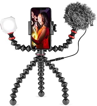 Amazon.com: JOBY GorillaPod Mobile Vlogging Kit (Smartphone Rig