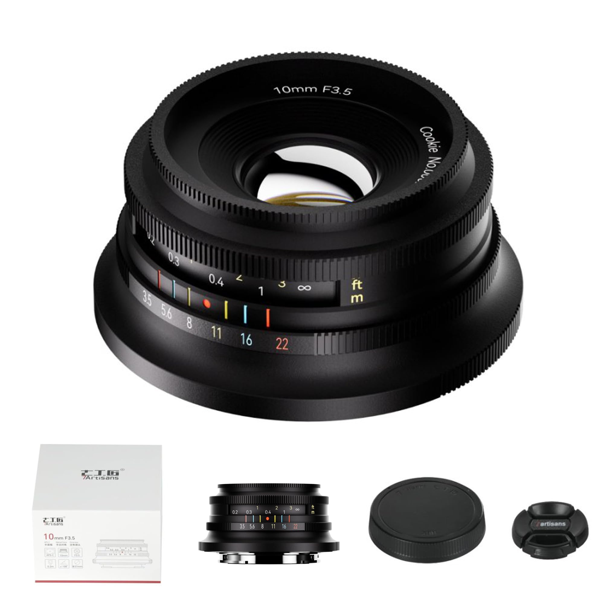 Amazon.com : 7artisans 10mm F3.5 Ultra Wide Angle APS-C Mirrorless