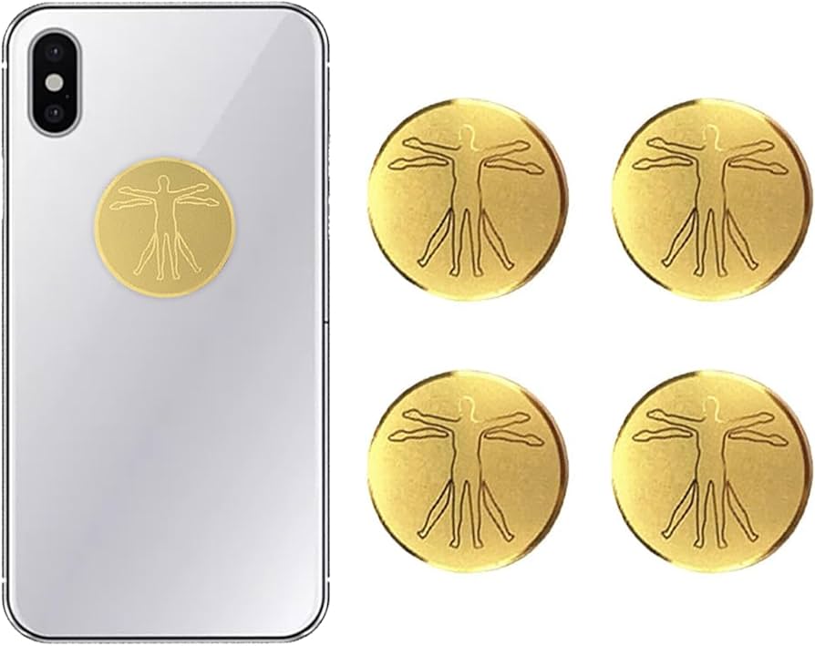 Amazon.co.jp: BTtime 電磁波カット 4枚入 遮断ステッカー スマホ 5G