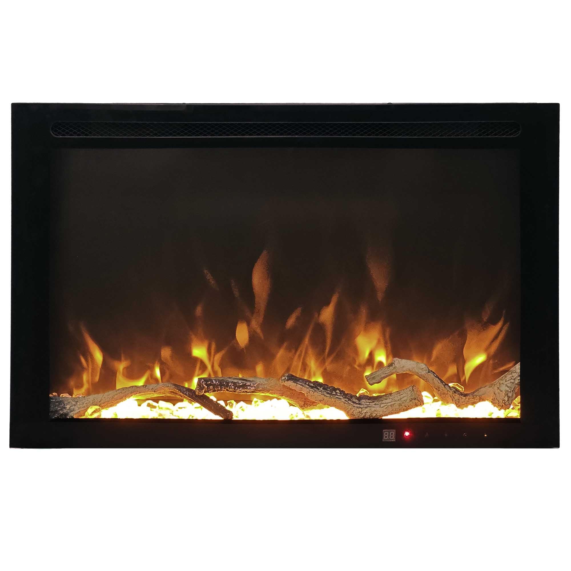ActiveFlame Essential Built-in Electric Fireplace, 28IN : Amazon