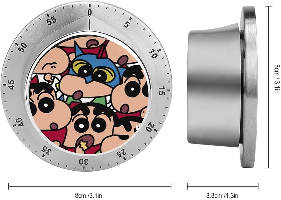 Amazon｜クレヨンしんちゃん キッチン タイマー マグネット